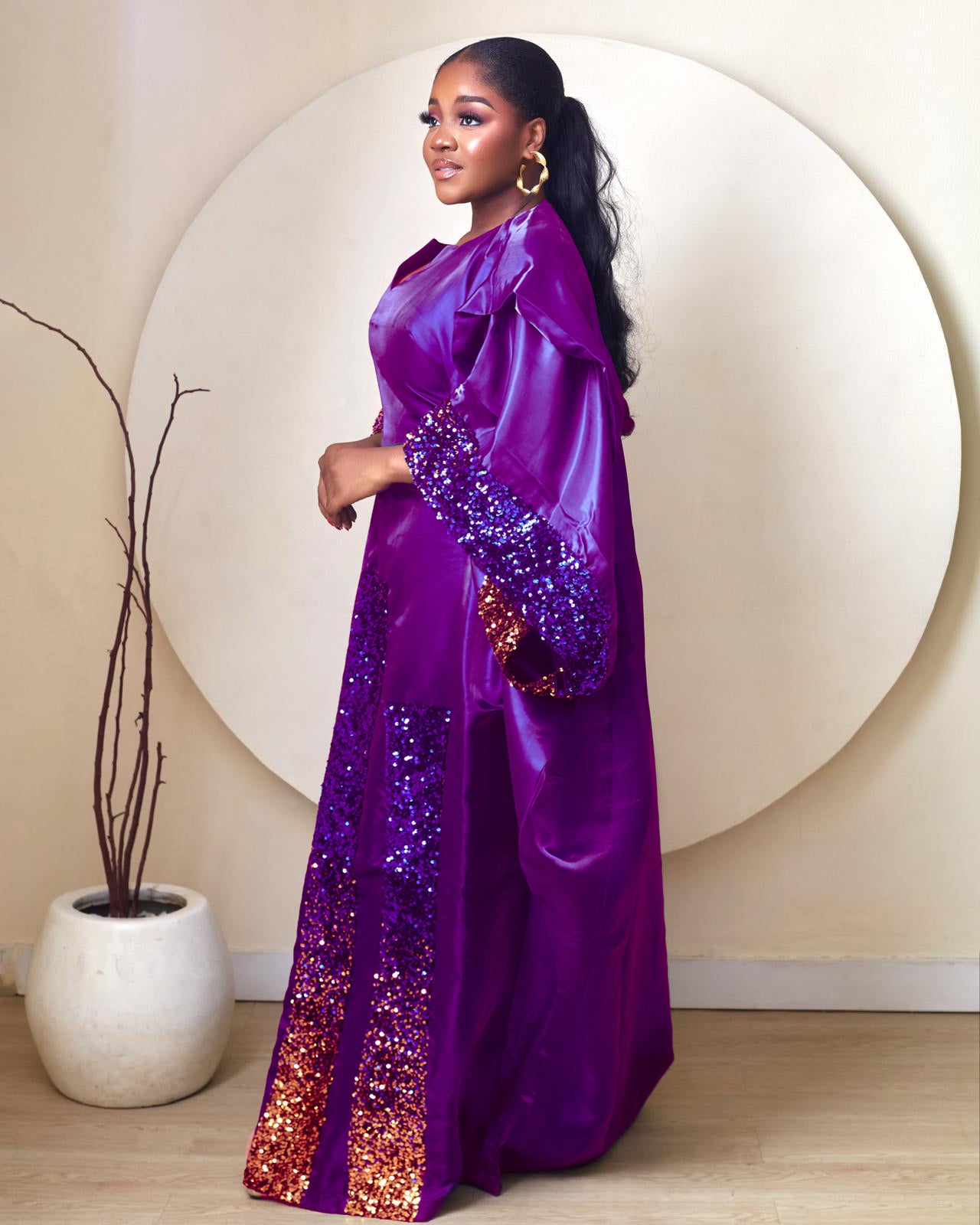 Ayomitide Purple Mercury Mikado and Sequence African Boubou