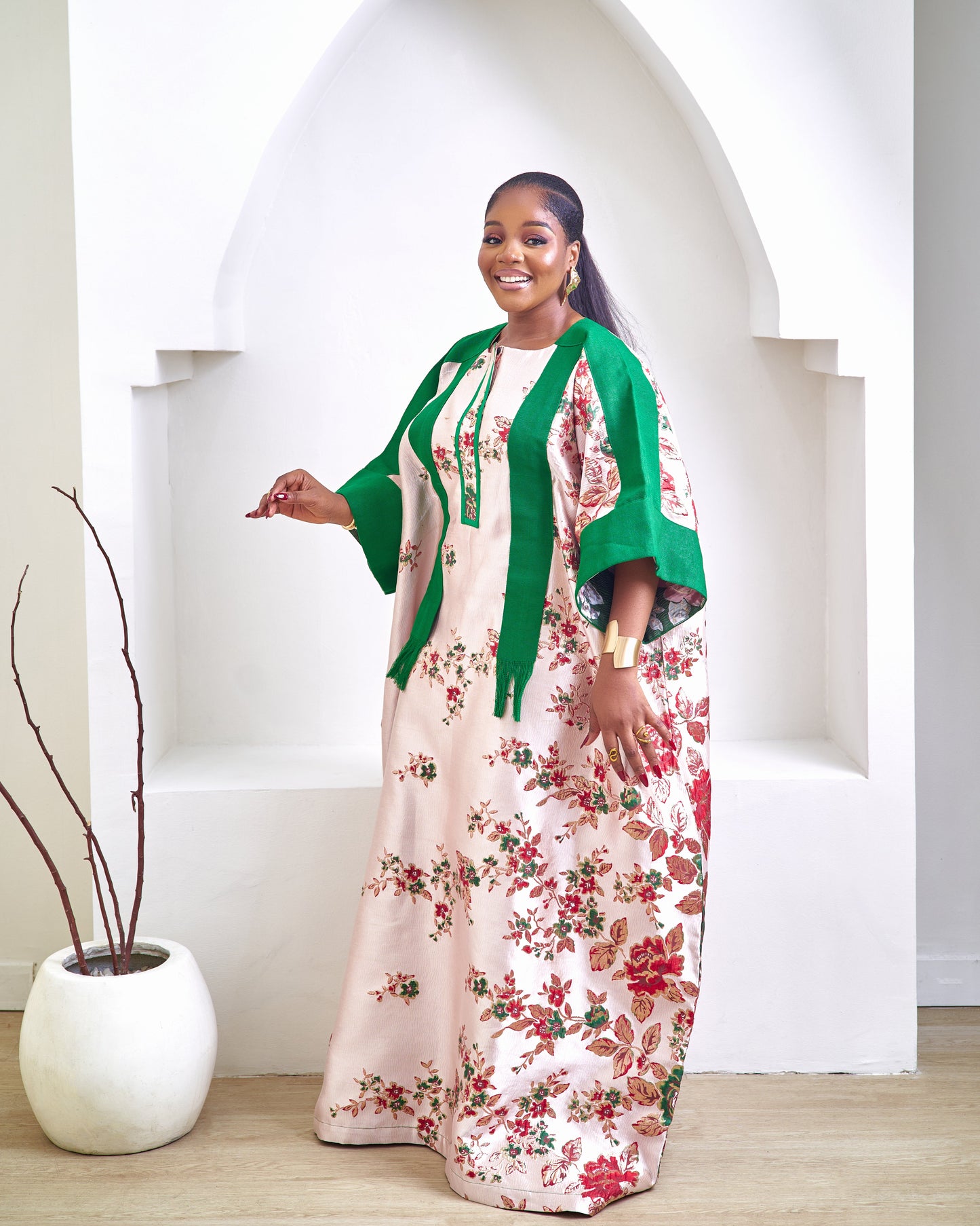 Elaine African Brocade Boubou