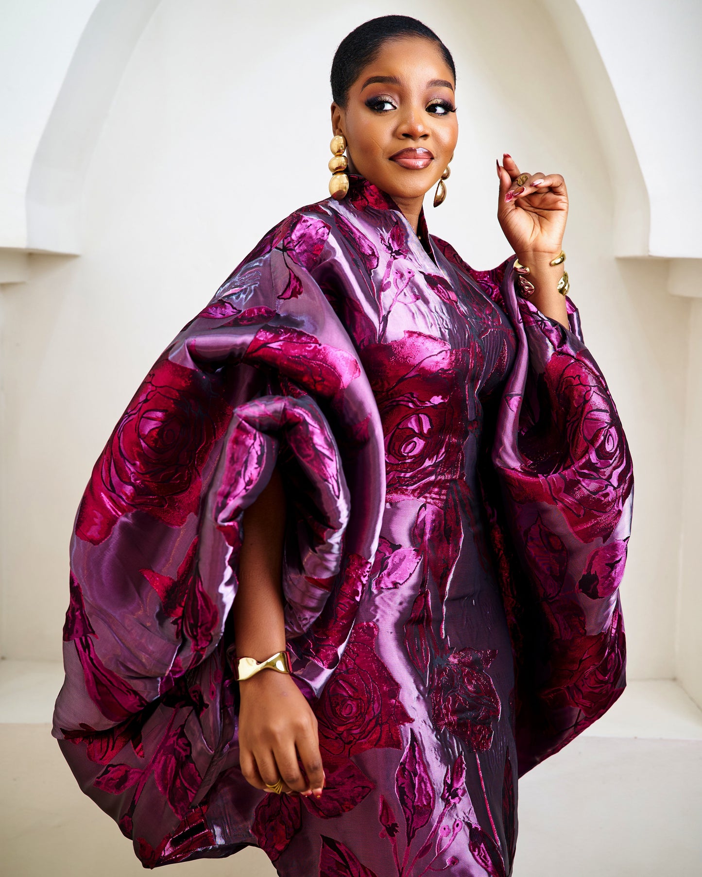 Leso African Brocade Boubou