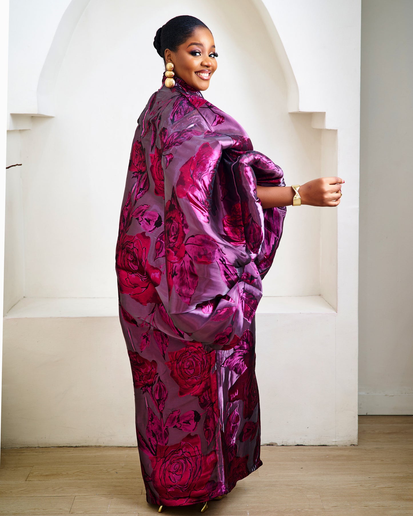 Leso African Brocade Boubou