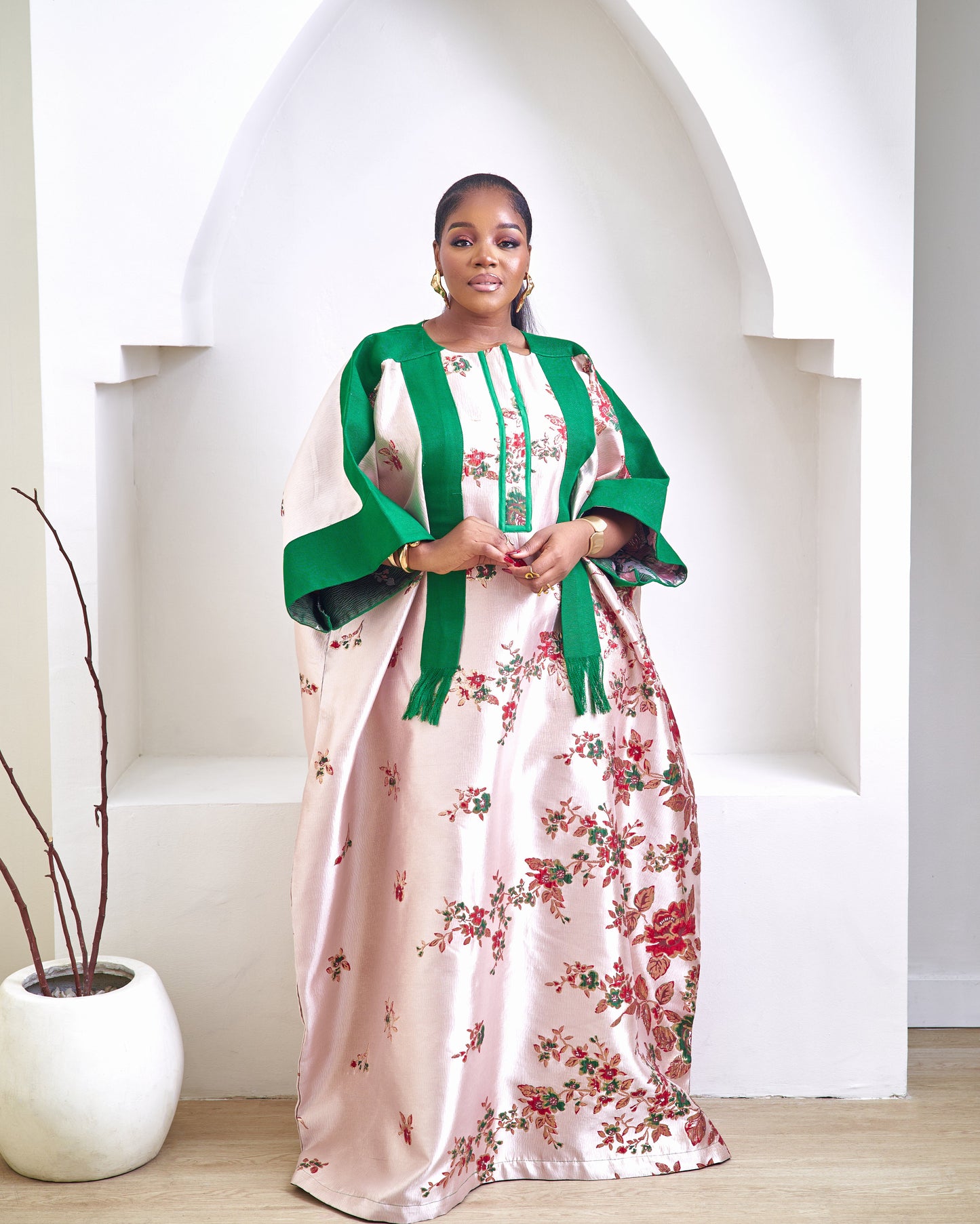 Elaine African Brocade Boubou