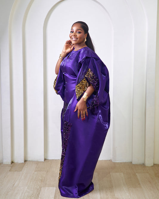 Ayotide Purple Mercury Mikado and Sequence African Boubou