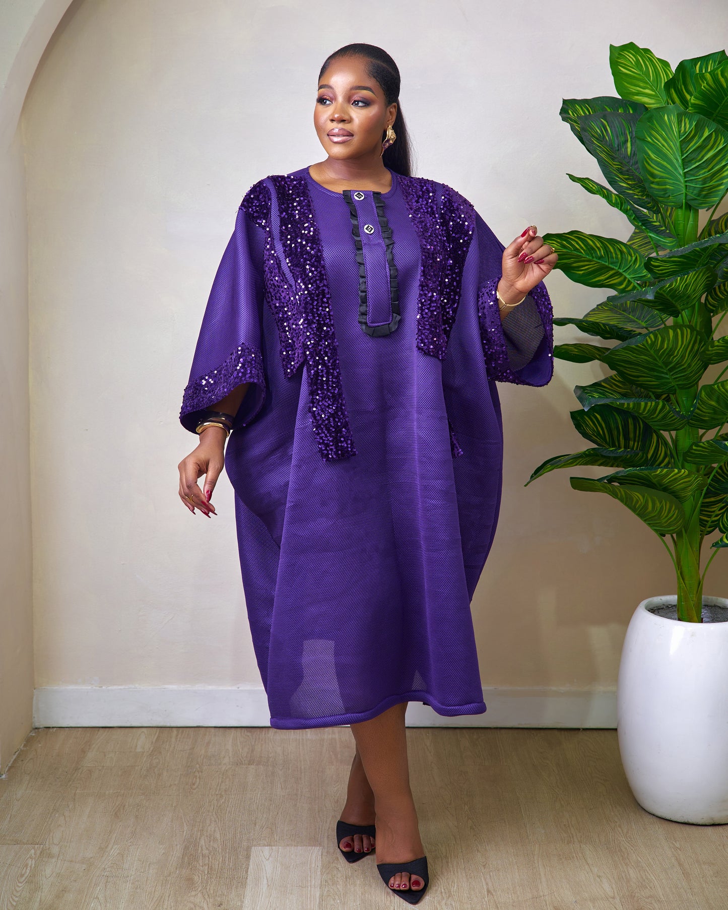 Bush Black Short Boubou