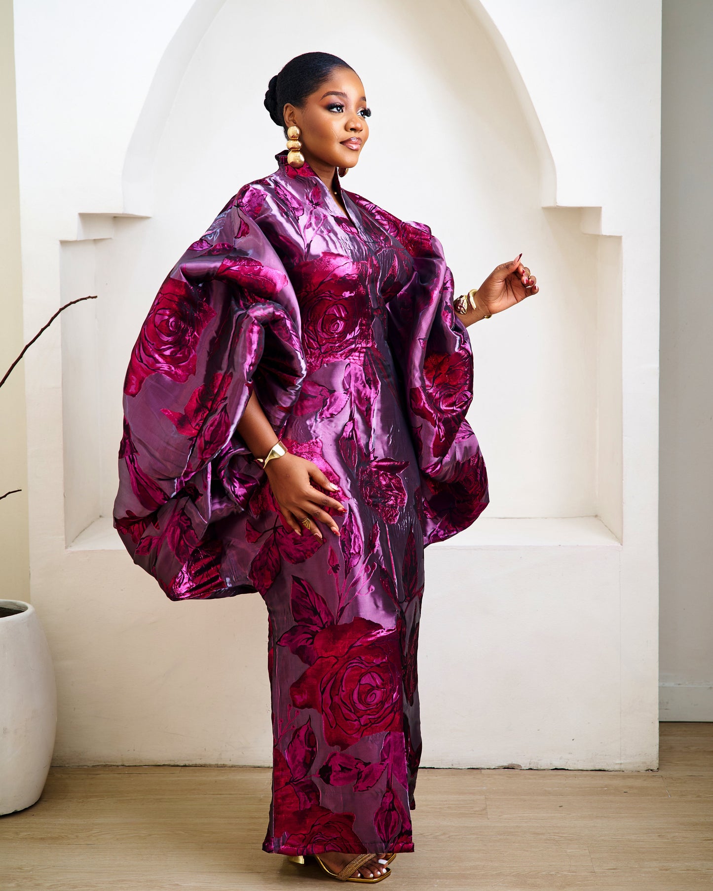 Leso African Brocade Boubou