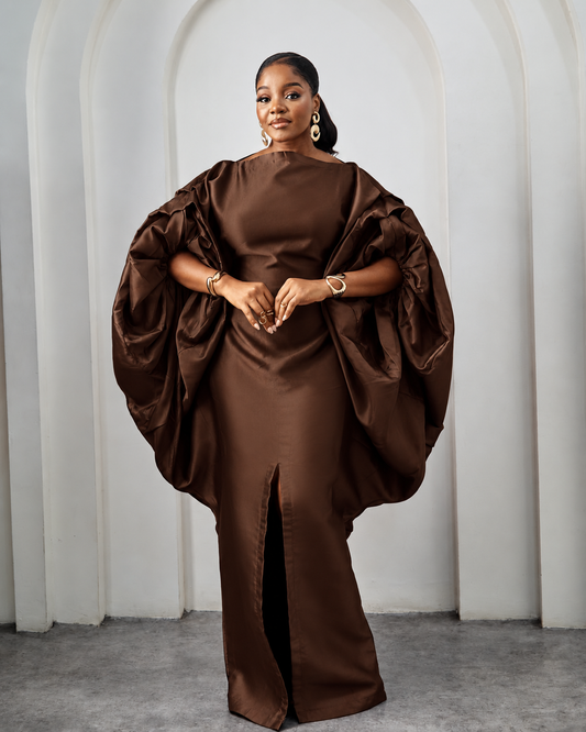 Seka Brown African Maxi Boubou
