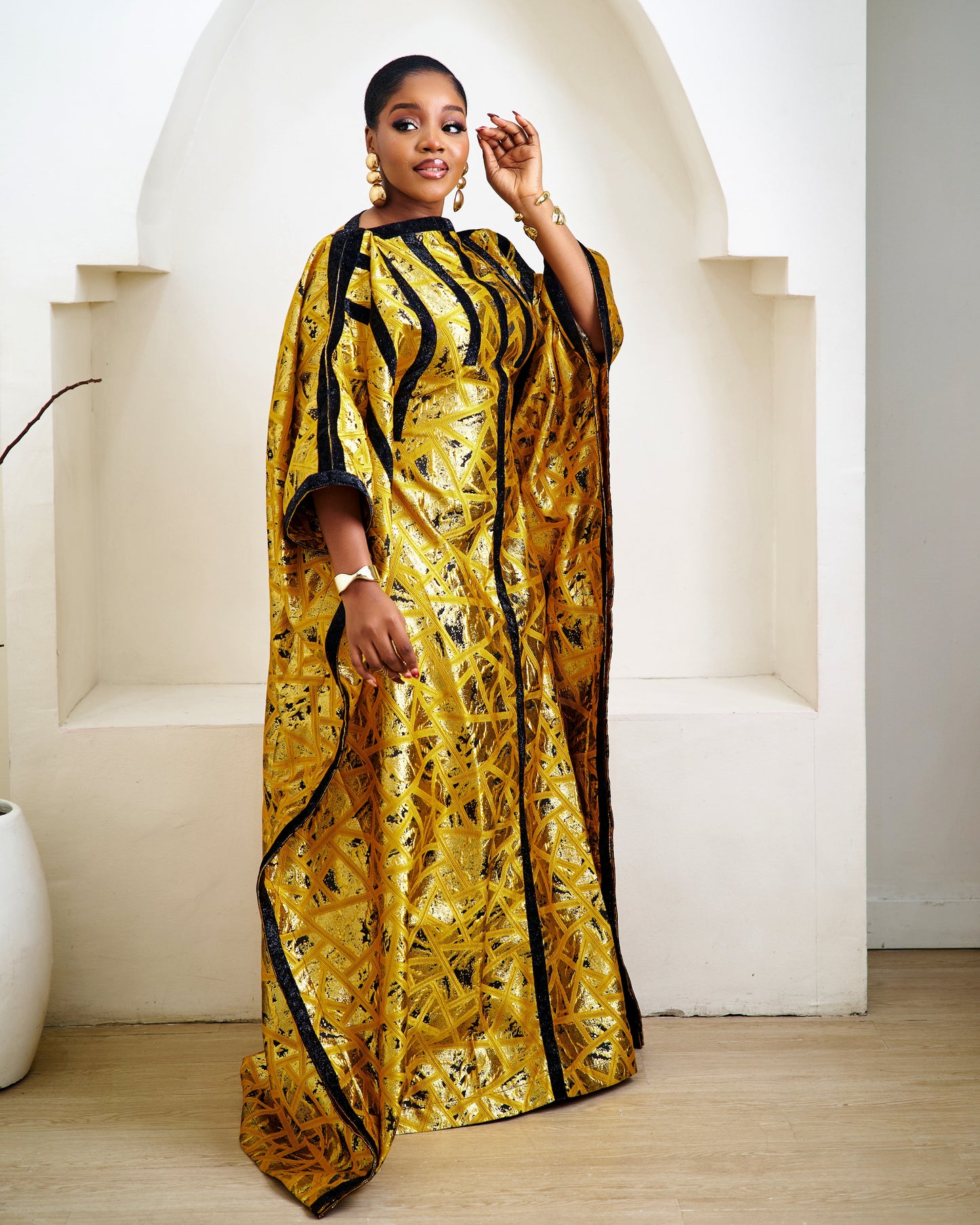 Mnandi African Brocade Boubou
