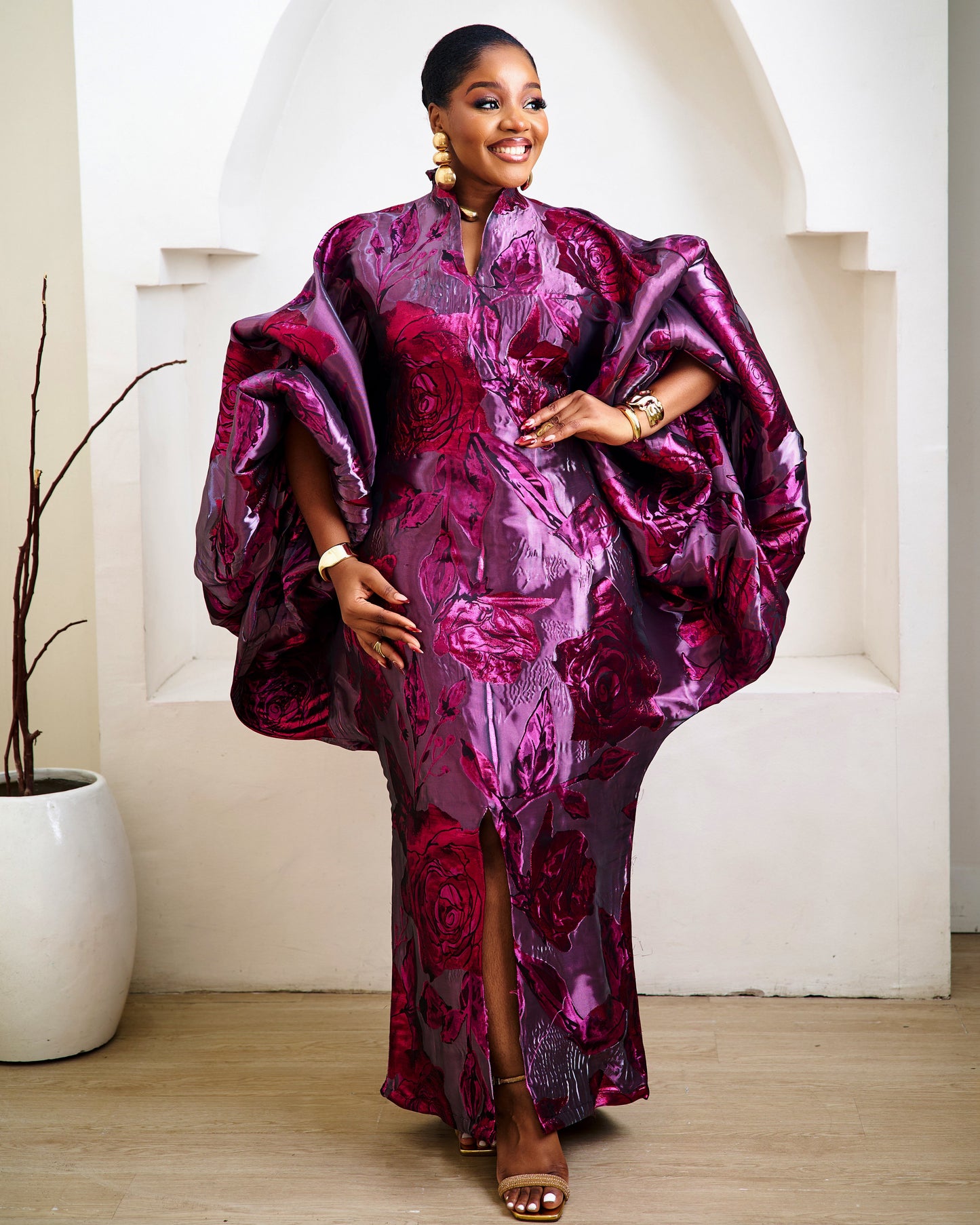 Leso African Brocade Boubou