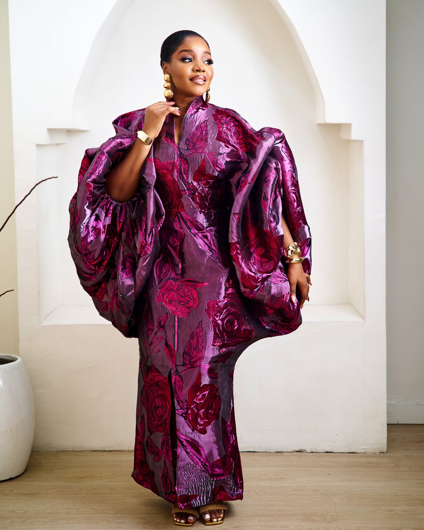 Leso African Brocade Boubou