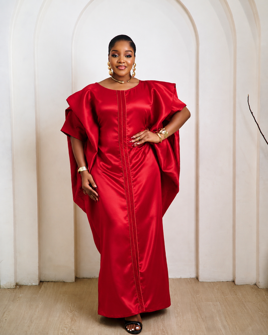 Aderonke Red African Boubou