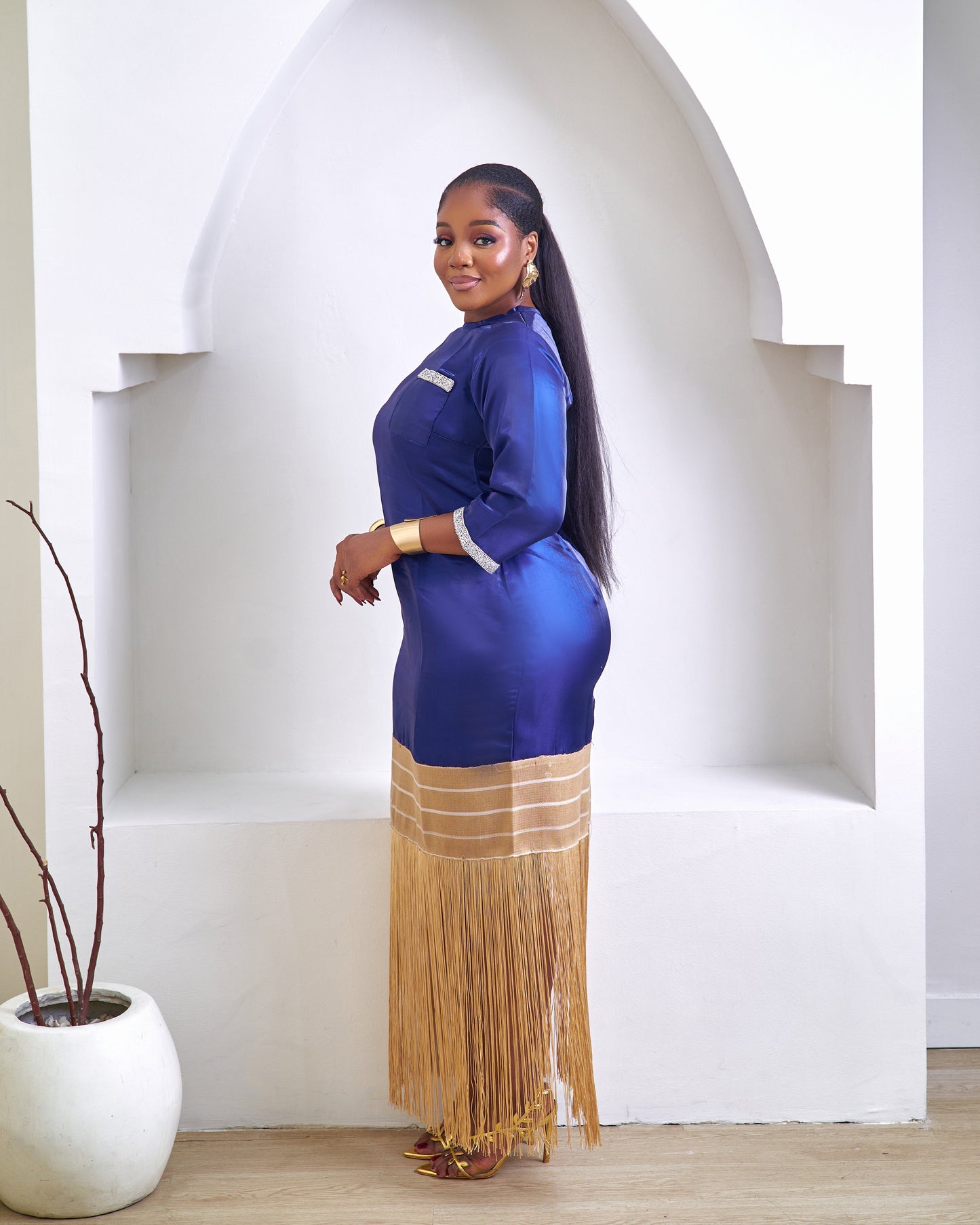 Kaya Lux African Elegant Dress