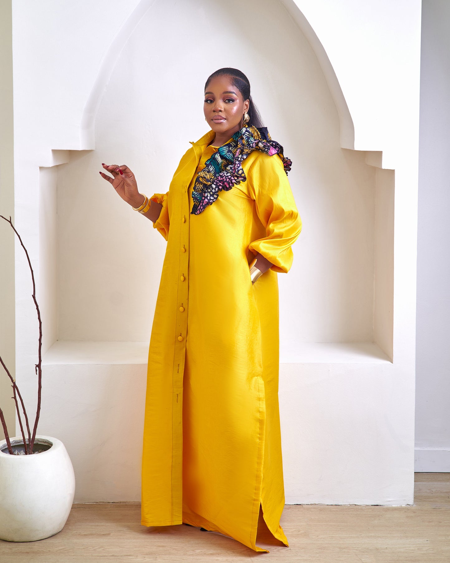 Palesa Lux African Elegant Maxi Dress