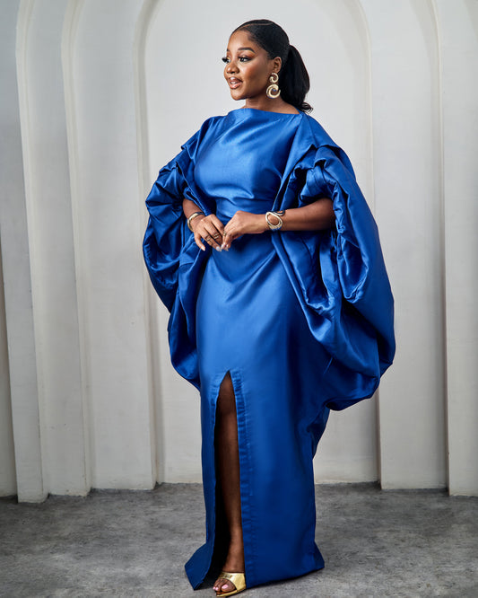 Seka Royal Blue African Maxi Boubou