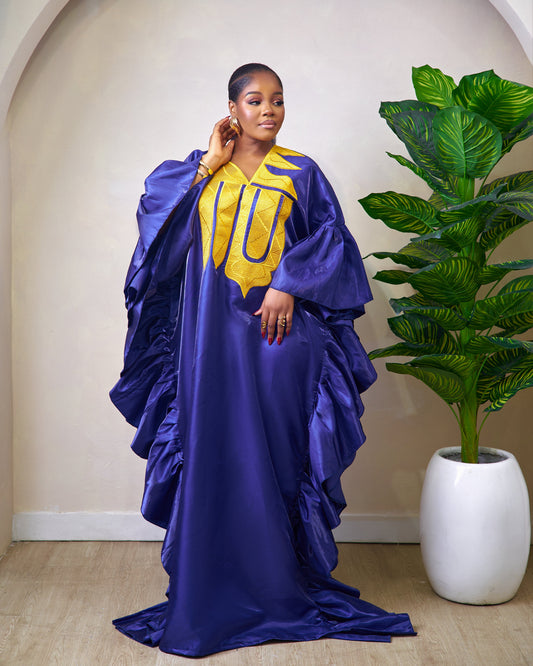 Adaobi African print Mikado Boubou dress