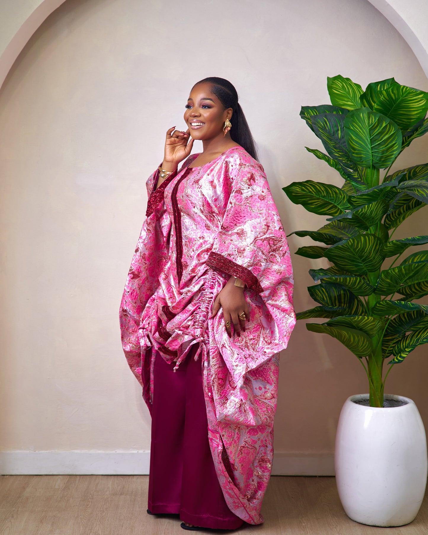 Adelaide 2 piece African Pant Set