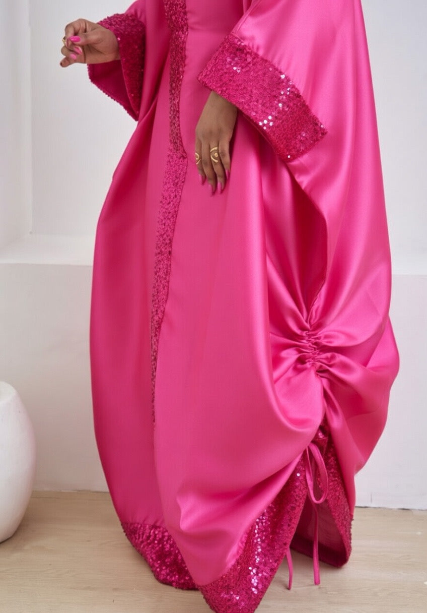 Kamsi Luxurious Pink African Boubou