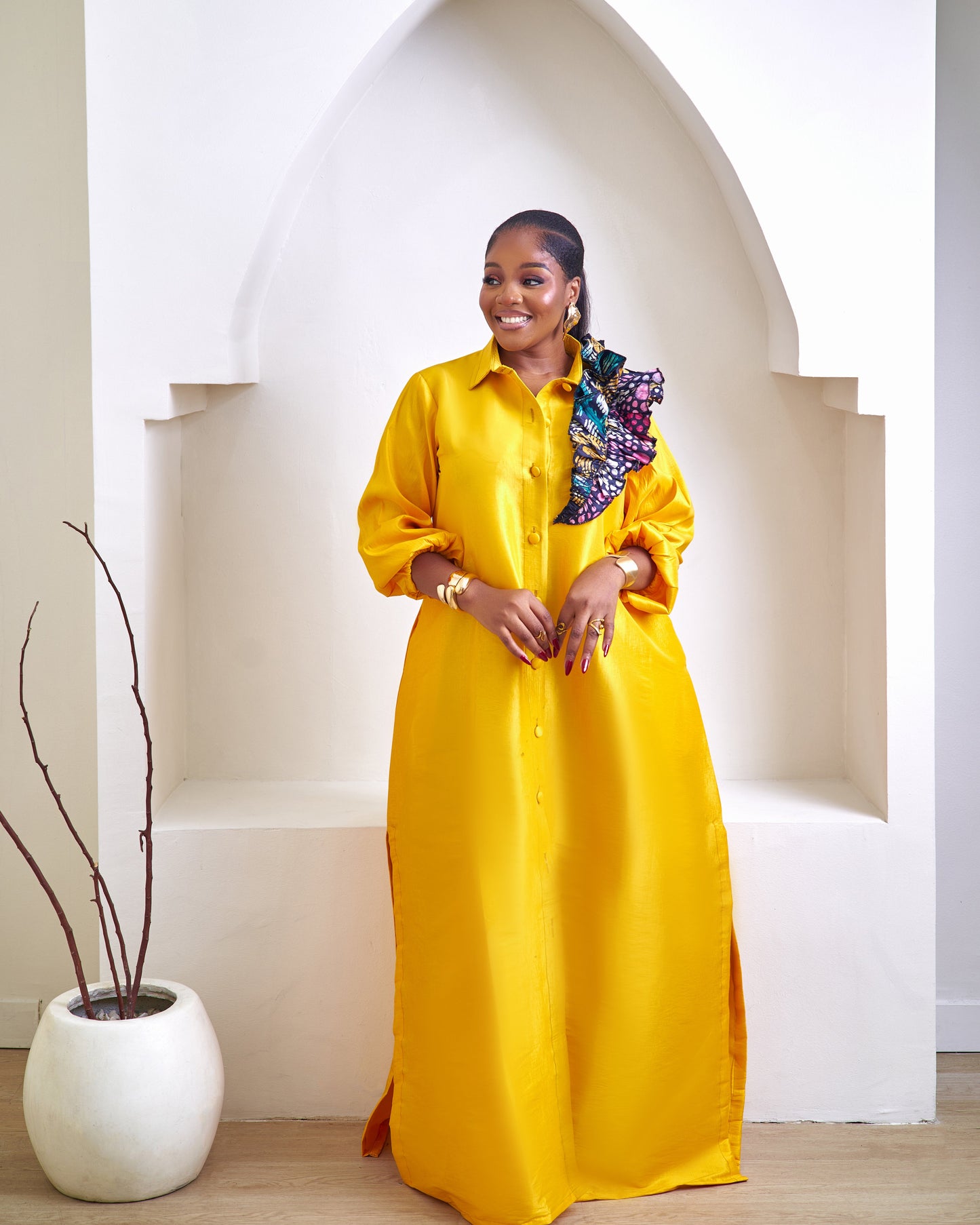 Palesa Lux African Elegant Maxi Dress