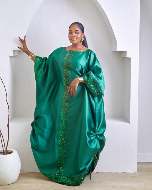 green african traditional dresses Womens African Clothing| Green Agbada Three Pieces Wedding Guest Attire| Bridesmaid Outfit| African Wedding| Prom Outfit| Dashiki| Kitenge 12