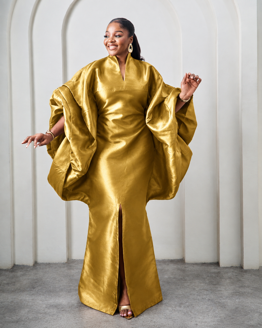 Eshe Gold Luxury African Boubou