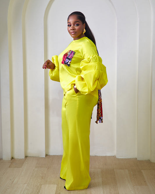 Zuri 2 piece African Pant Set