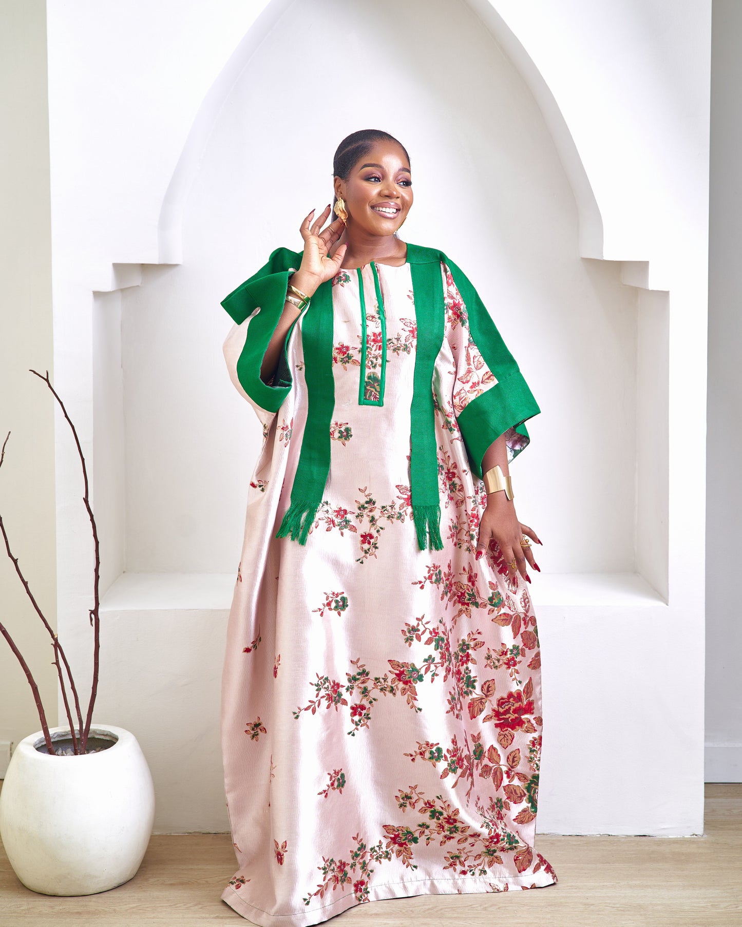 Elaine African Brocade Boubou