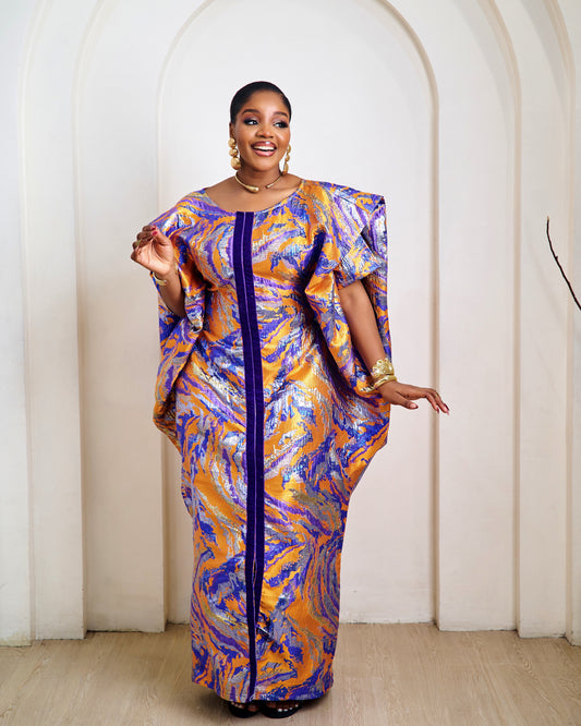 Uzuri African Brocade Boubou